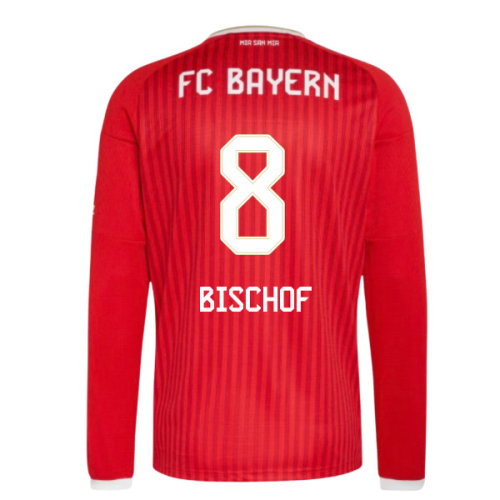 2026-2027 Bayern Munich Long Sleeve Home Shirt (Bischof 8)