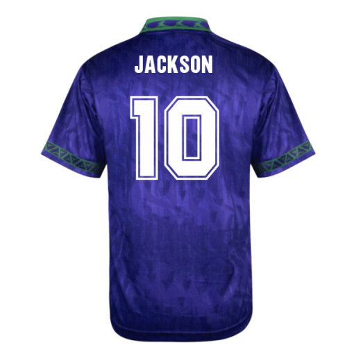 Hibernian 1992 Bukta Away Retro Shirt (Jackson 10)