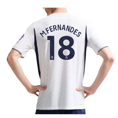 2026-2027 Tottenham Authentic Aero-Fit Match Home Shirt (M.Fernandes 18)