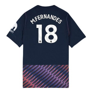 2026-2027 Tottenham Authentic Aero-Fit Match Away Shirt (M.Fernandes 18)