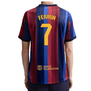 2026-2027 Barcelona Home Shirt (Fermin 7)