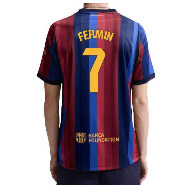 2026-2027 Barcelona Home Shirt (Fermin 7)