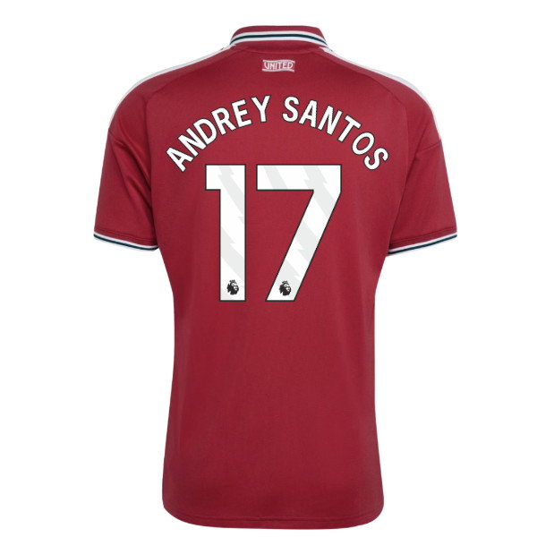 2026-2027 Man Utd Home Shirt (Andrey Santos 17)