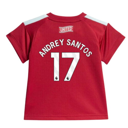 2026-2027 Man Utd Home Baby Kit (Andrey Santos 17) 2026-2027 Man Utd Home Baby Kit (Andrey Santos 17)