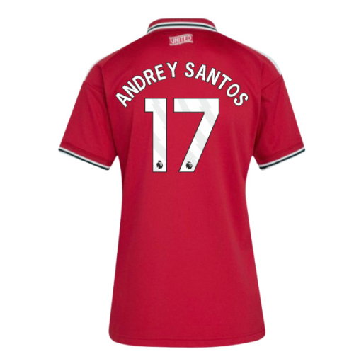2026-2027 Man Utd Home Shirt (Womens) (Andrey Santos 17) 2026-2027 Man Utd Home Shirt (Womens) (Andrey Santos 17)