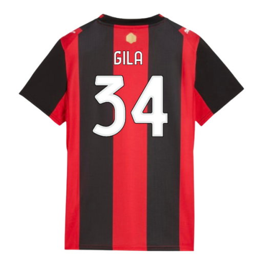 2026-2027 AC Milan Home Shirt (Womens) (Gila 34) 2026-2027 AC Milan Home Shirt (Womens) (Gila 34)