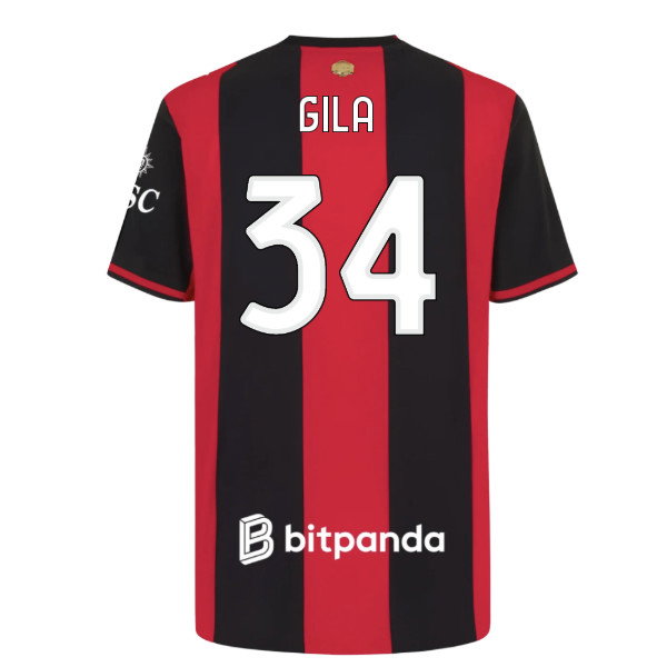2026-2027 AC Milan Authentic Home Shirt (Gila 34)