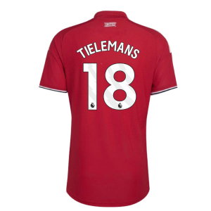 2026-2027 Man Utd Authentic Home Shirt (Tielemans 18)