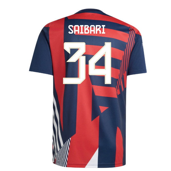 2026-2027 Bayern Munich Pre-Match Shirt (Night Indigo) (Saibari 34)
