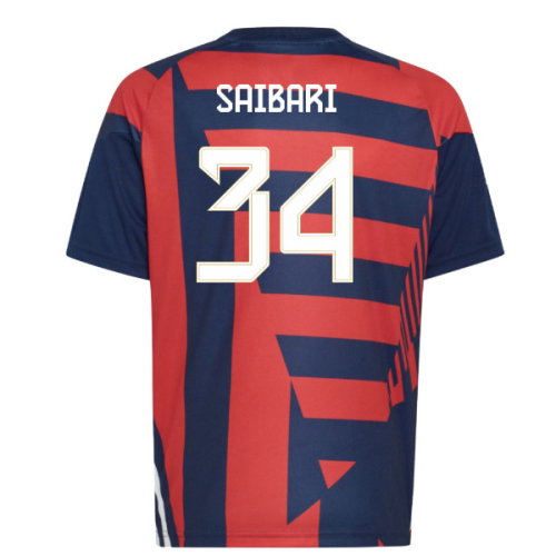 2026-2027 Bayern Munich Pre-Match Shirt (Night Indigo) - Kids (Saibari 34)