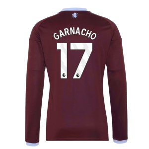 2026-2027 Aston Villa Long Sleeve Home Shirt (Garnacho 17)