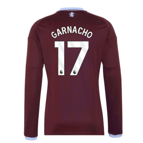2026-2027 Aston Villa Long Sleeve Home Shirt (Garnacho 17)