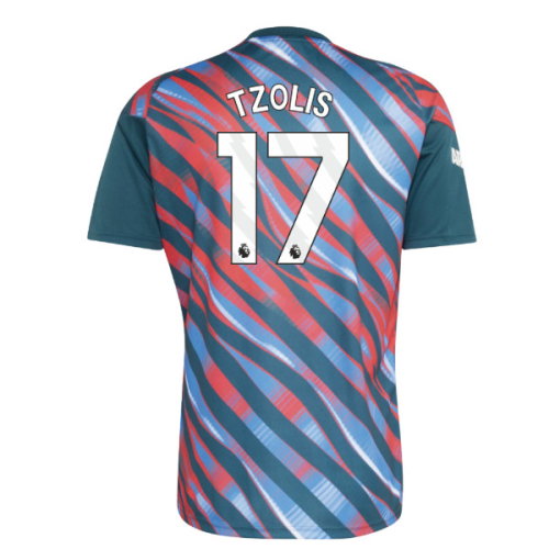 2026-2027 Arsenal Pre-Match Shirt (Utility Green) (Tzolis 17)