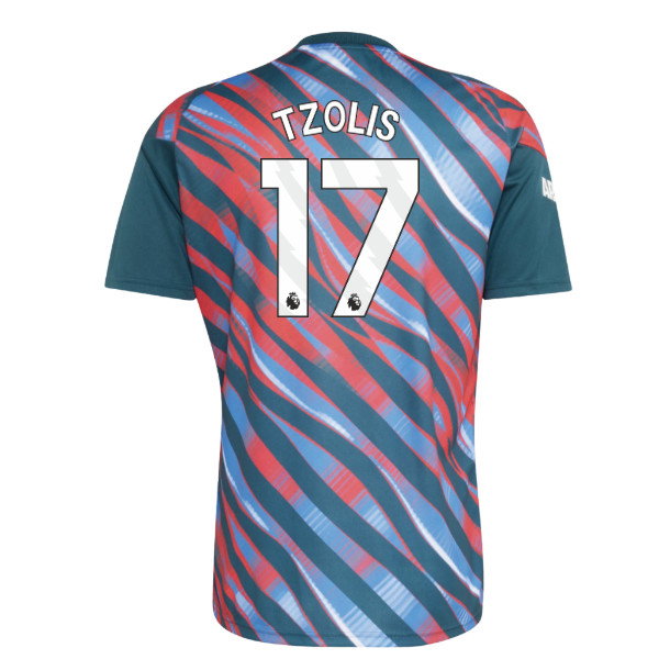 2026-2027 Arsenal Pre-Match Shirt (Utility Green) (Tzolis 17)
