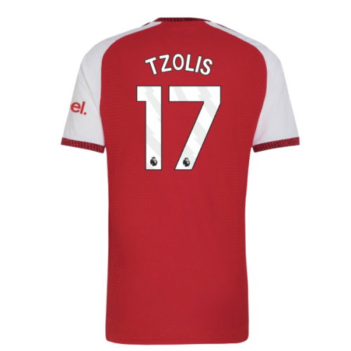 2026-2027 Arsenal Authentic Home Shirt (Tzolis 17)