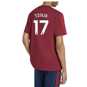2026-2027 Arsenal DNA Tee (Burgundy) (Tzolis 17)