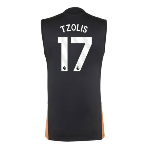 2026-2027 Arsenal Training Sleeveless Jersey (Black) (Tzolis 17)