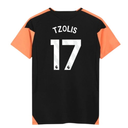 2026-2027 Arsenal Training Jersey (Black) - Womens (Tzolis 17)