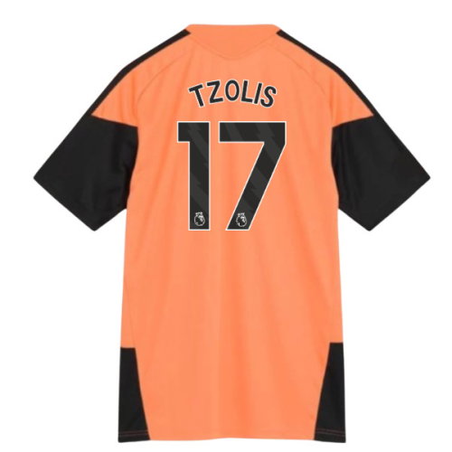 2026-2027 Arsenal Training Jersey (Dusky Orange) (Tzolis 17)