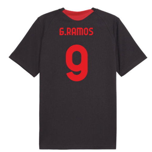 2026-2027 AC Milan Training Jersey (Flat Dark Gray) (G.Ramos 9)