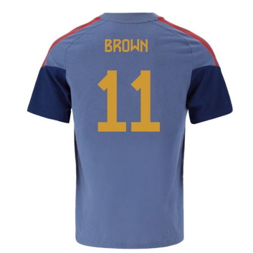 2026-2027 Bayern Munich Training Tee (Preloved Ink) (Brown 11)