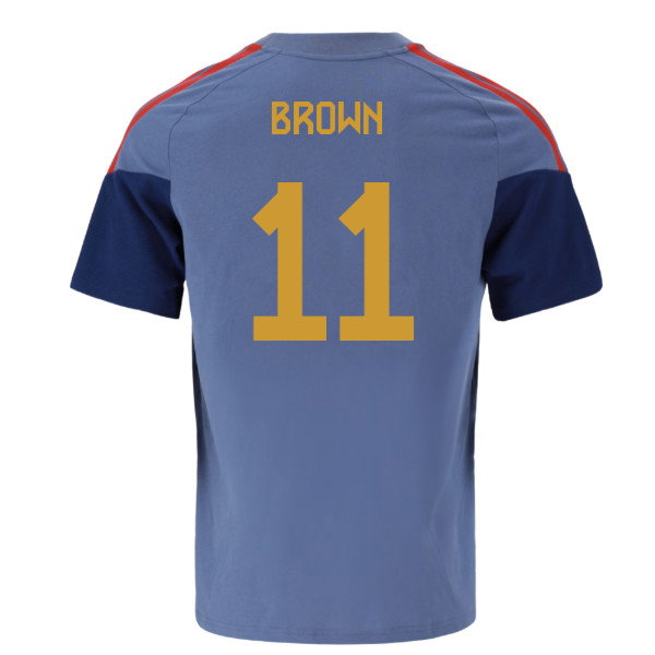 2026-2027 Bayern Munich Training Tee (Preloved Ink) (Brown 11)