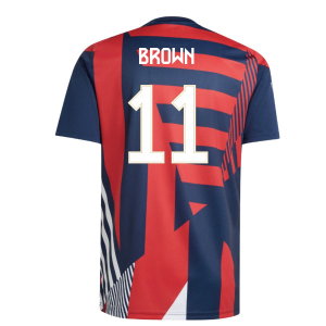 2026-2027 Bayern Munich Pre-Match Shirt (Night Indigo) (Brown 11)