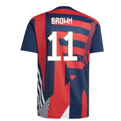 2026-2027 Bayern Munich Pre-Match Shirt (Night Indigo) (Brown 11)