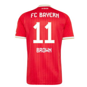 2026-2027 Bayern Munich Home Shirt (Brown 11)