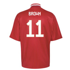 2026-2027 Bayern Munich Street Jersey (Better Scarlet) (Brown 11)
