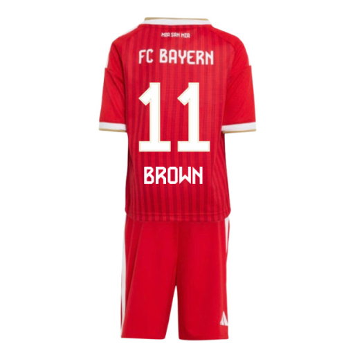 2026-2027 Bayern Munich Home Mini Kit (Brown 11)