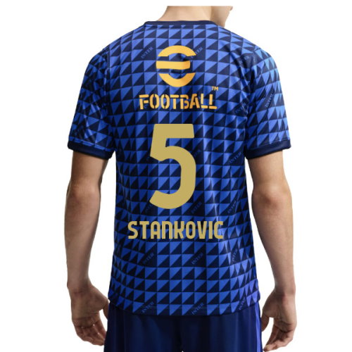 2026-2027 Inter Milan Pre-Match Shirt (Blue) (Stankovic 5) 2026-2027 Inter Milan Pre-Match Shirt (Blue) (Stankovic 5)