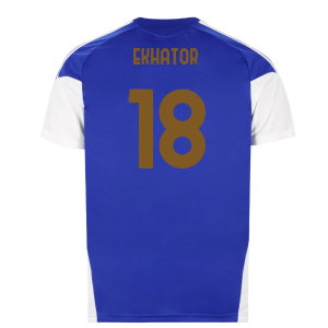 2026-2027 Juventus Training Jersey (Bold Blue) (Ekhator 18)