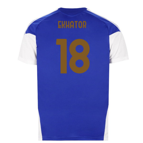 2026-2027 Juventus Training Jersey (Bold Blue) (Ekhator 18)