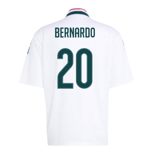 2026-2027 Real Madrid Stadium Jersey (White) (Bernardo 20)