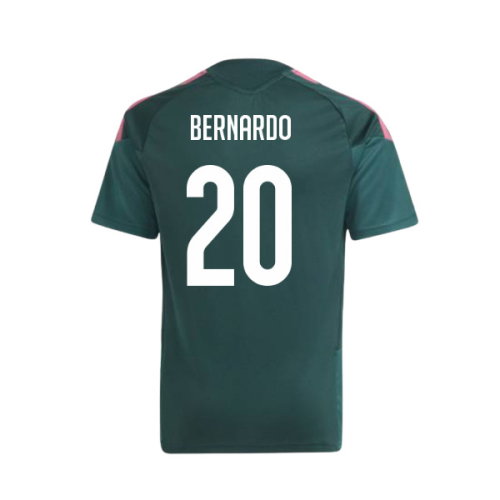 2026-2027 Real Madrid Training Jersey (Aurora Ivy) - Kids (Bernardo 20)