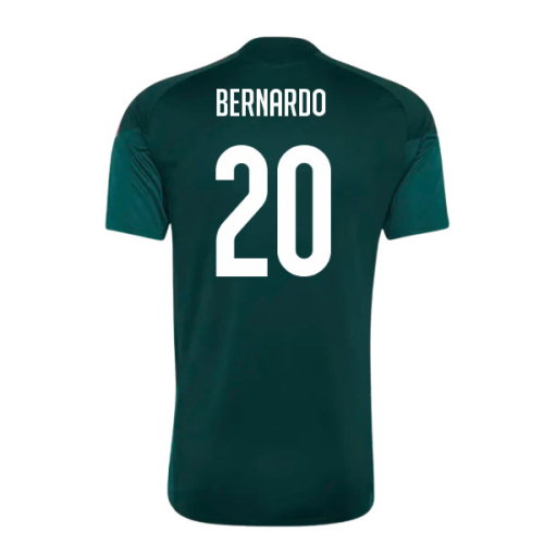 2026-2027 Real Madrid Training Jersey (Aurora Ivy) (Bernardo 20)