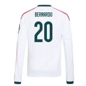 2026-2027 Real Madrid Long Sleeve Home Shirt (Kids) (Bernardo 20)