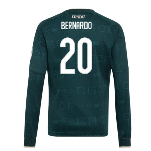 2026-2027 Real Madrid Away Long Sleeve Shirt (Kids) (Bernardo 20)