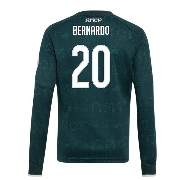 2026-2027 Real Madrid Away Long Sleeve Shirt (Kids) (Bernardo 20)