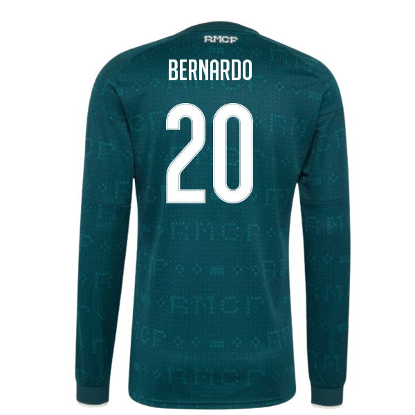 2026-2027 Real Madrid Long Sleeve Away Shirt (Bernardo 20)
