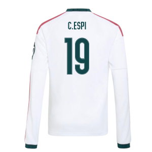 2026-2027 Real Madrid Long Sleeve Home Shirt (Kids) (C.Espi 19)