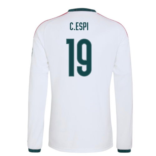 2026-2027 Real Madrid Long Sleeve Home Shirt (C.Espi 19) 2026-2027 Real Madrid Long Sleeve Home Shirt (C.Espi 19)