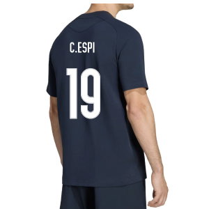 2026-2027 Real Madrid Tiro Travel Tee (Navy) (C.Espi 19)