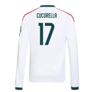 2026-2027 Real Madrid Long Sleeve Home Shirt (Kids) (Cucurella 17)