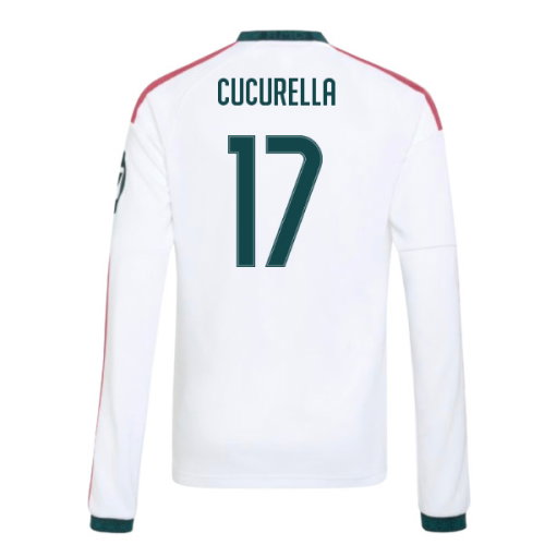 2026-2027 Real Madrid Long Sleeve Home Shirt (Kids) (Cucurella 17)
