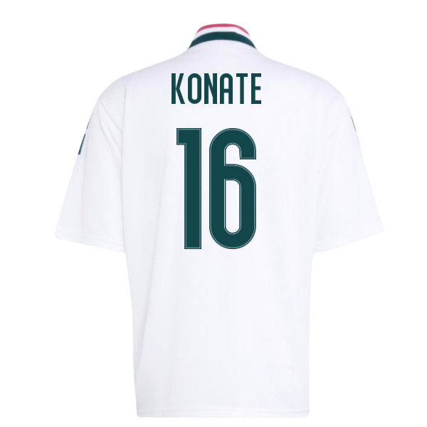 2026-2027 Real Madrid Stadium Jersey (White) (Konate 16)