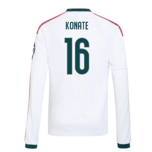 2026-2027 Real Madrid Long Sleeve Home Shirt (Kids) (Konate 16)