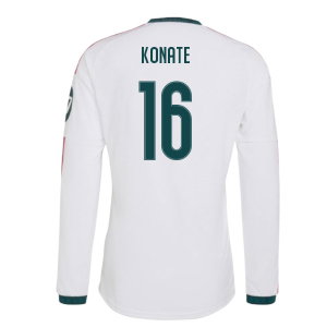2026-2027 Real Madrid Authentic Long Sleeve Home Shirt (Konate 16)
