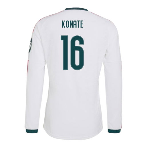 2026-2027 Real Madrid Authentic Long Sleeve Home Shirt (Konate 16)